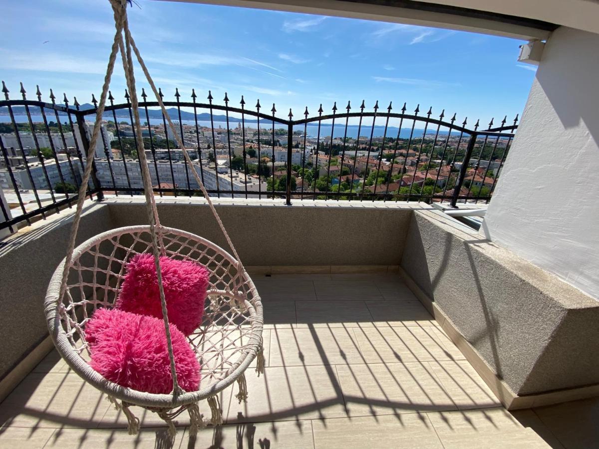 Appartamento Golden View Penthouse Zara Esterno foto